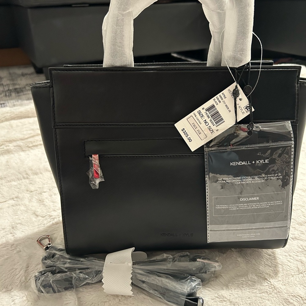 Kendall & Kylie Classic Black Satchel - Picture 7 of 8